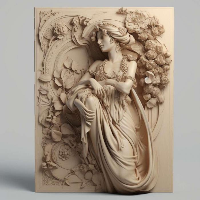 نموذج ثلاثي الأبعاد لآلة CNC 3D Art 